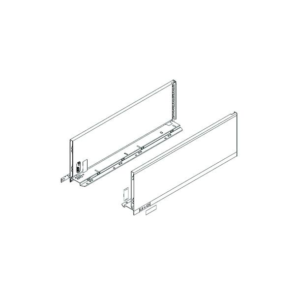 BLUM 770F6502S bočnice Legrabox F 650mm bílá