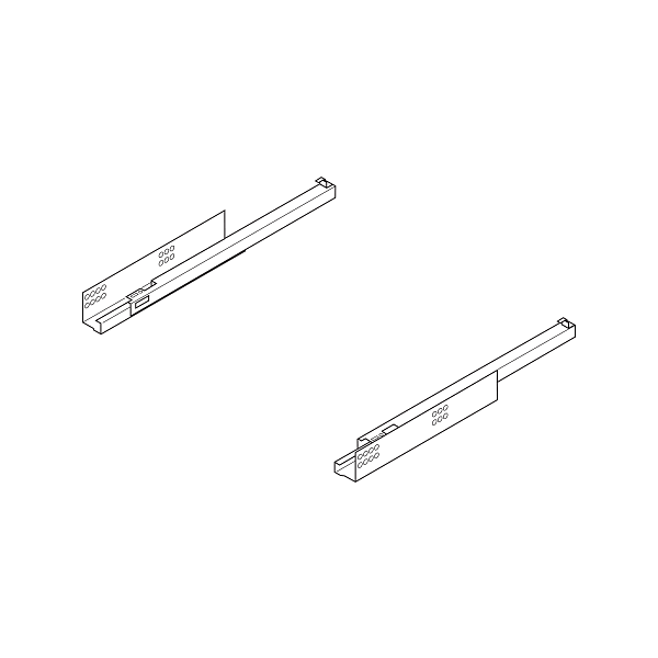 BLUM 550H6000B Tandem částečný 600mm tl