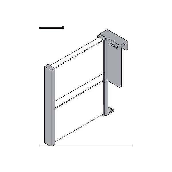 BLUM Z43L100S podélné dělení šedé