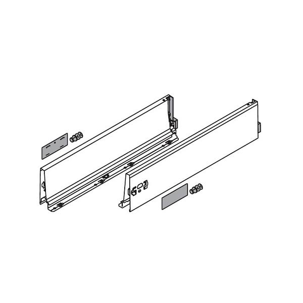 BLUM 378K5002SA bočnice Antaro 500 bílá P+L