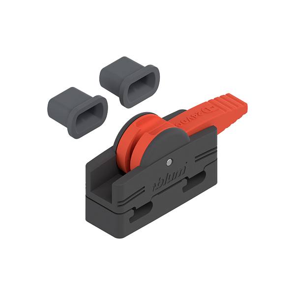 BLUM Z10V100E.01 Servo-drive svorka + 2x krytka na kabel