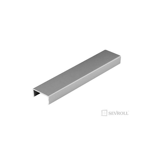 SEVROLL 06033 profil "U" pro lamino 18mm 3m grafit