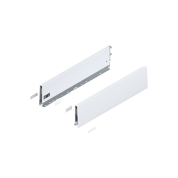 BLUM 470K3002S bočnice MERIVOBOX K 300 mm, bílá, SW-M