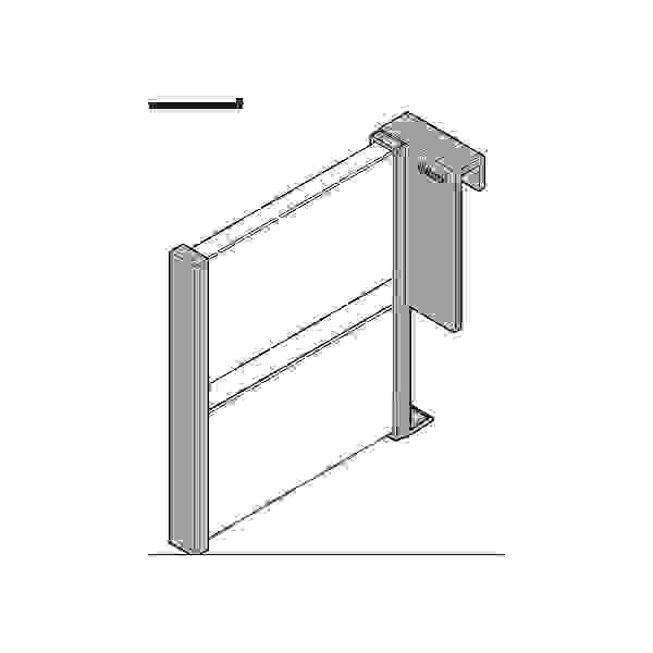 BLUM Z43L100S podélné dělení šedé