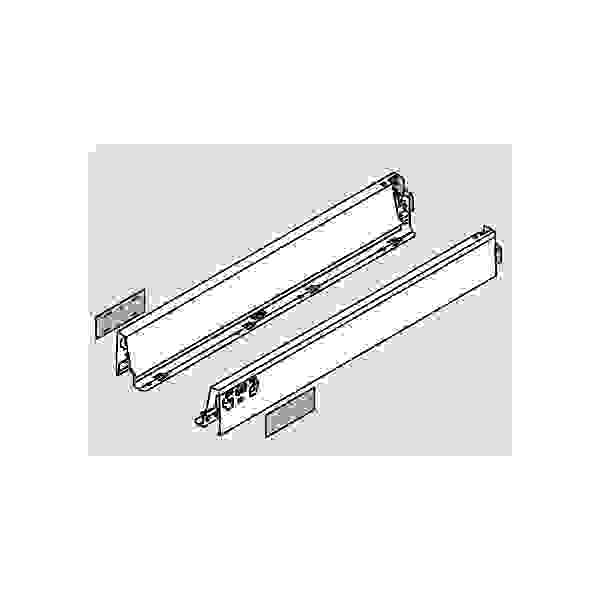 BLUM 378N4502SA bočnice Antaro 450 šedá P+L