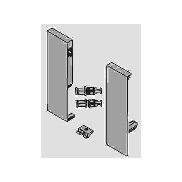 BLUM ZIF.74C0 čelní příchyty Antaro šedý P+L