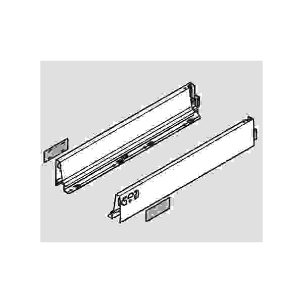 BLUM 378M6502SA bočnice Antaro 650 šedá P+L