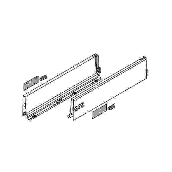 BLUM 378K5002SA bočnice Antaro 500 bílá P+L