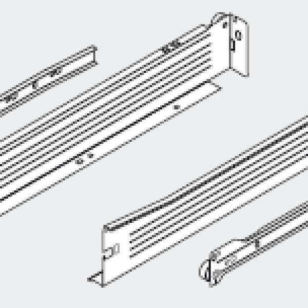 BLUM 320N5000C15 Metabox 54/500mm R901 bílý