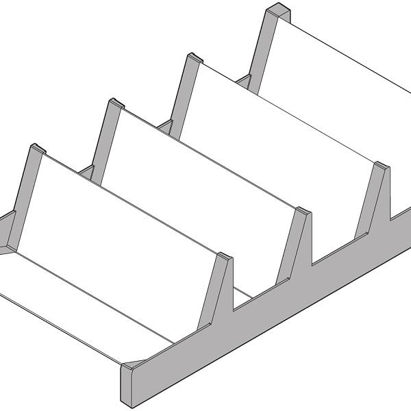 BLUM ZC7G0P0I držák na kořenky 200mm