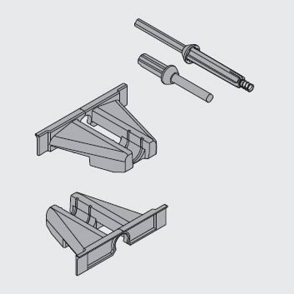 BLUM T57.7400 pastorky Movento-Legrabox Tip-on