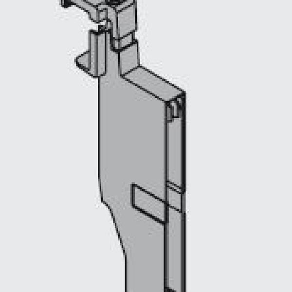 BLUM Z40D0002Z Orga Line koncovka Antaro šedý