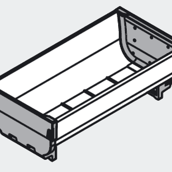 BLUM ZSI.020SI miska 88x176mm nerez