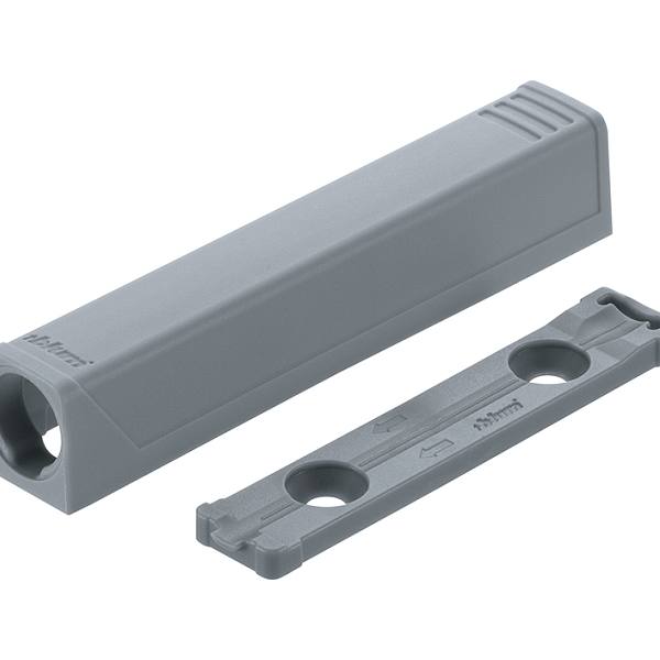 BLUM 956A1201 Tip-on přímý adaptér, 76mm, šedý