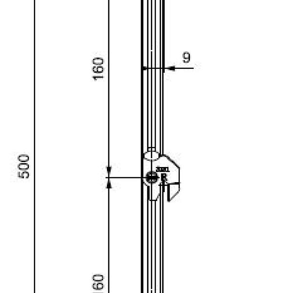 LEHMANN Tyč SVS3 Typ 2 (1+3 výška 515 mm)