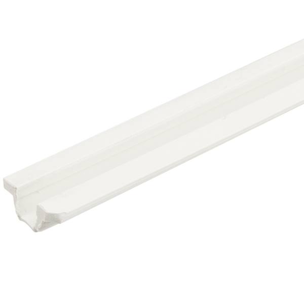 STRONG plastové dveřní kování horní/spodní vedení 1,0m bílá