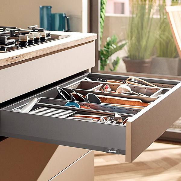 BLUM sada Merivobox M 500mm 40kg Orion šedá