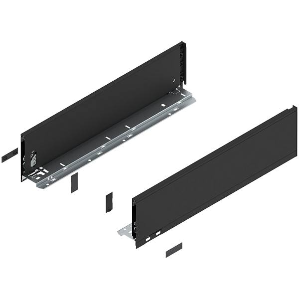 BLUM 770K5502S bočnice Legrabox K 550mm karbon černá CS-M