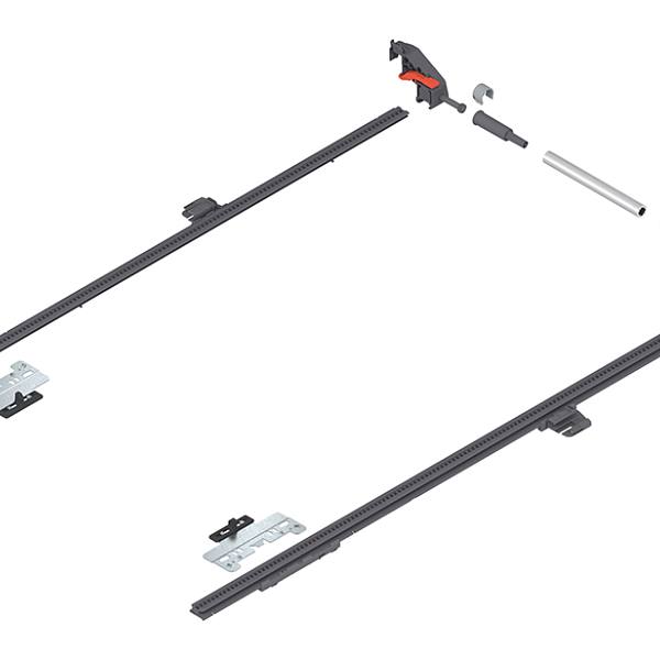 BLUM ZS4.650MU boční stabilizace MERIVOBOX, 450-650mm