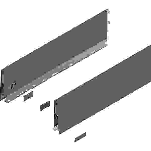 BLUM 470K3002S bočnice MERIVOBOX K 300 mm, tmavě šedá, OG-M