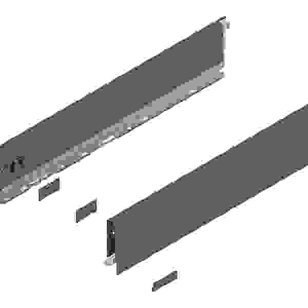 BLUM 470M6002S bočnice MERIVOBOX M 600 mm, tmavě šedá, OG-M