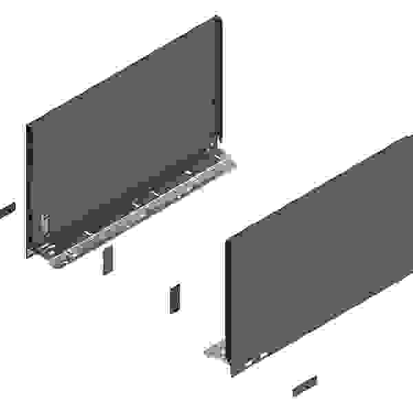 BLUM 770F4002S bočnice Legrabox F 400mm šedá