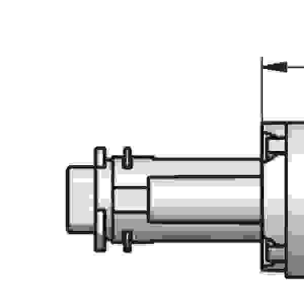 LEHMANN Prodloužení cylindru 22 mm (180° P4 16,5mm)