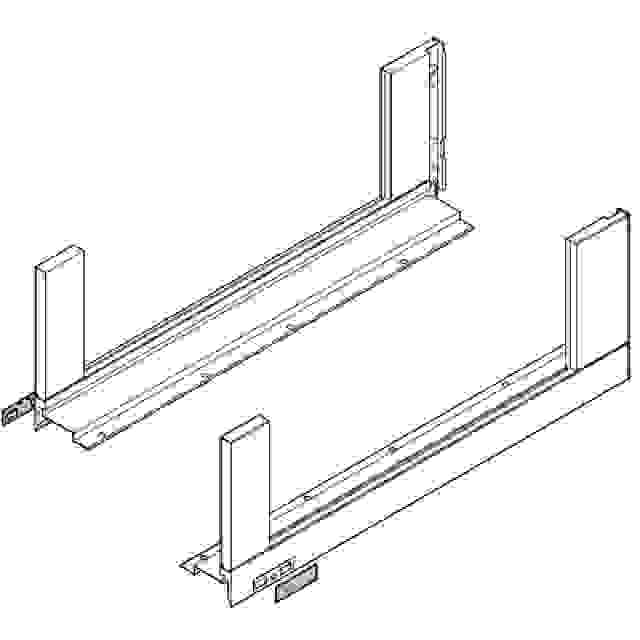 BLUM 780C5002I bočnice Legrabox Free 500mm nerez