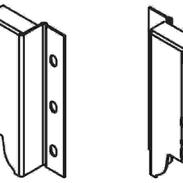 BLUM Z30K000S držák zad Antaro "K" bílý P+L