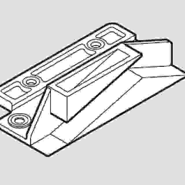 BLUM 295.5300 zámkový adaptér