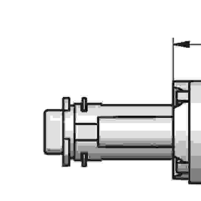 LEHMANN Prodloužení cylindru 22 mm (180° P4 16,5mm)