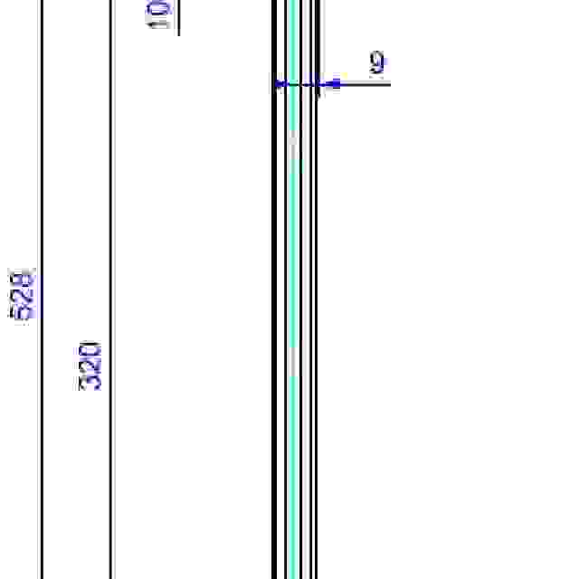 LEHMANN Tyč SVS3 Typ 5 (1+2 výška 544 mm)