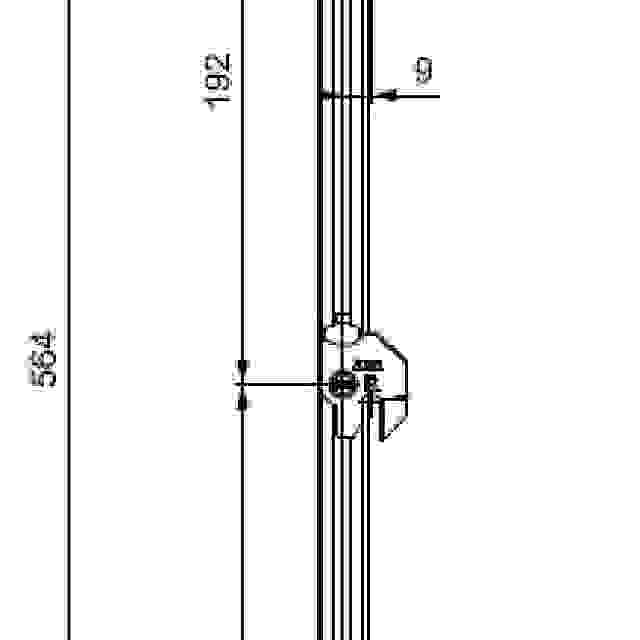 LEHMANN Tyč SVS3 Typ 4 (1+3 výška 579 mm)