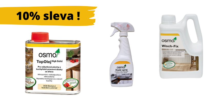 10% sleva na OSMO
